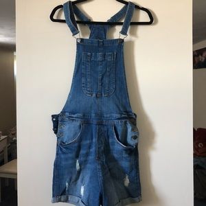 Denim Shortalls from Francesca’s